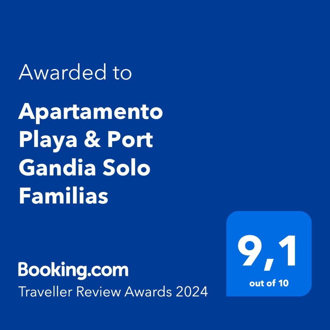 Apartamento Playa & Port Gandia Solo Familias المظهر الخارجي الصورة